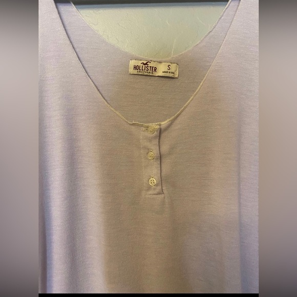 ⭐️Hollister lavender lilac Y2K Tank Top size small - Picture 4 of 8